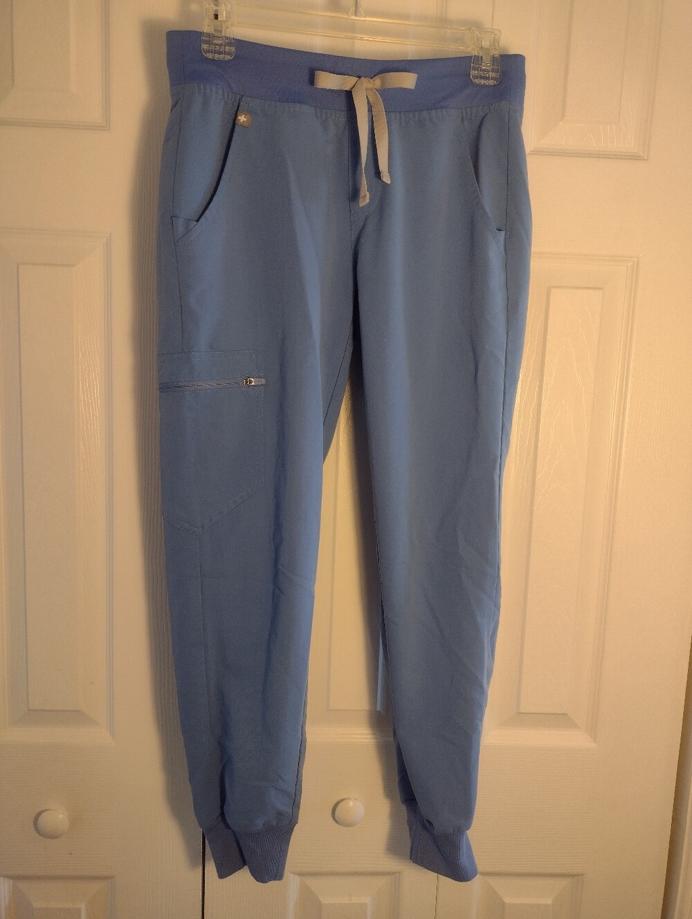 Figs Scrubs Zamora Ceil Blue Joggers Doctor Nurse Vet Scrub Pants Size XS - Picture 2 of 10